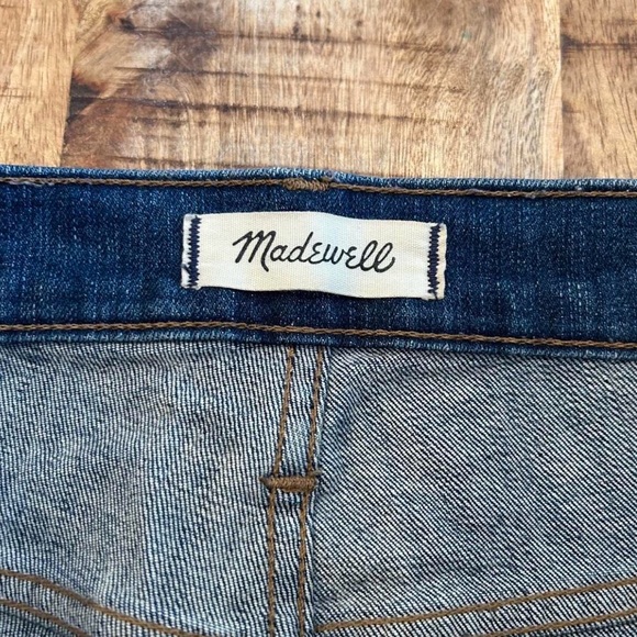 Madewell Dark Blue size 28 high rise skinny jeans - Picture 5 of 5